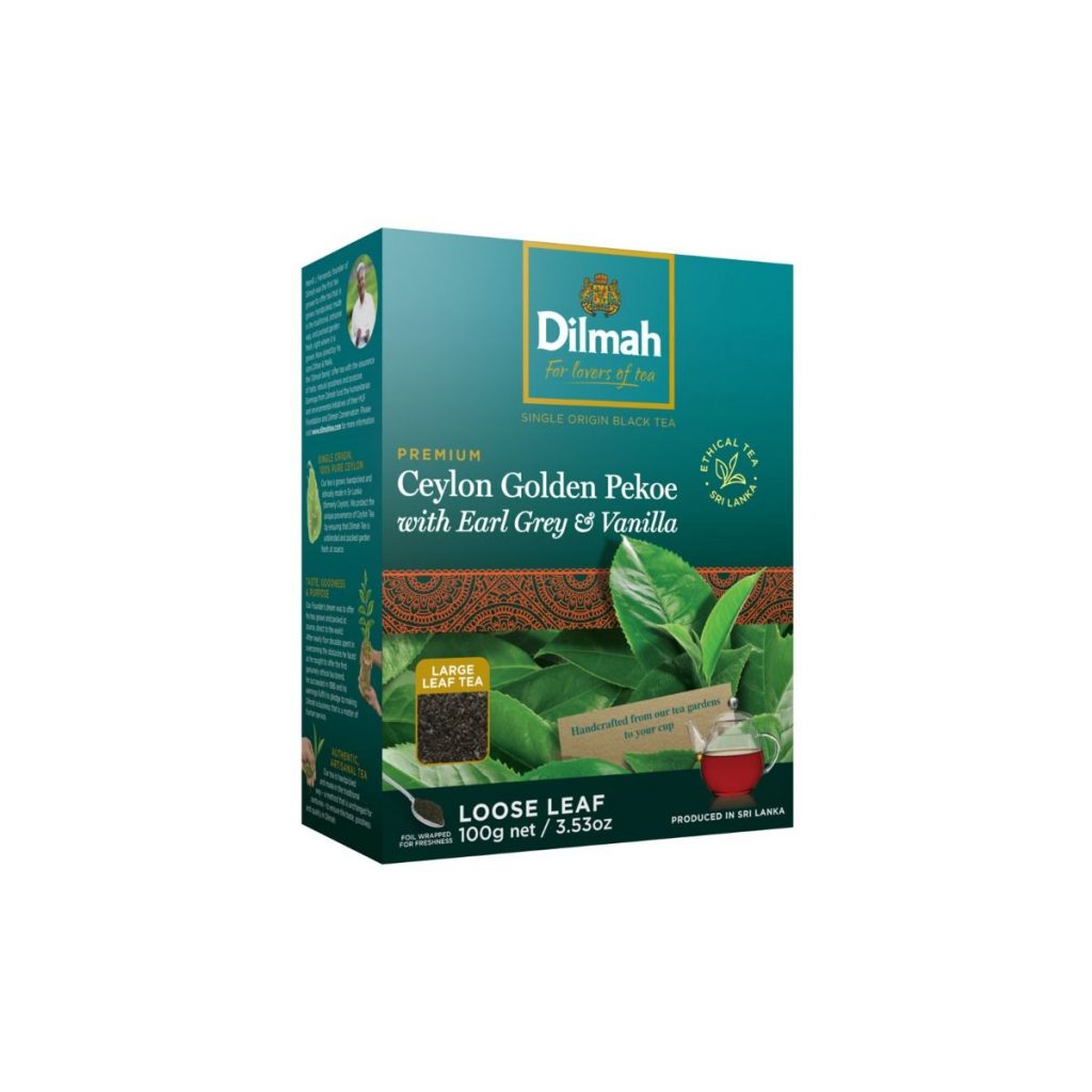 Dilmah CEYLON GOLDEN PEKOE WITH-EARL GREY AND-VANILLA Tea