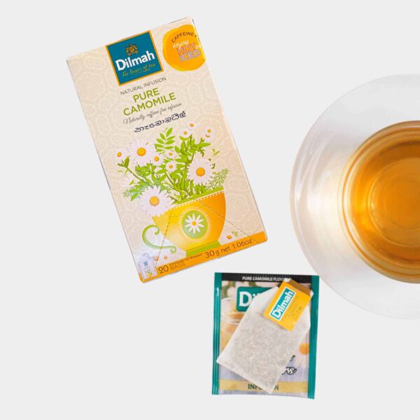 Dilmah Calm natural Camomile tea bags clam tea