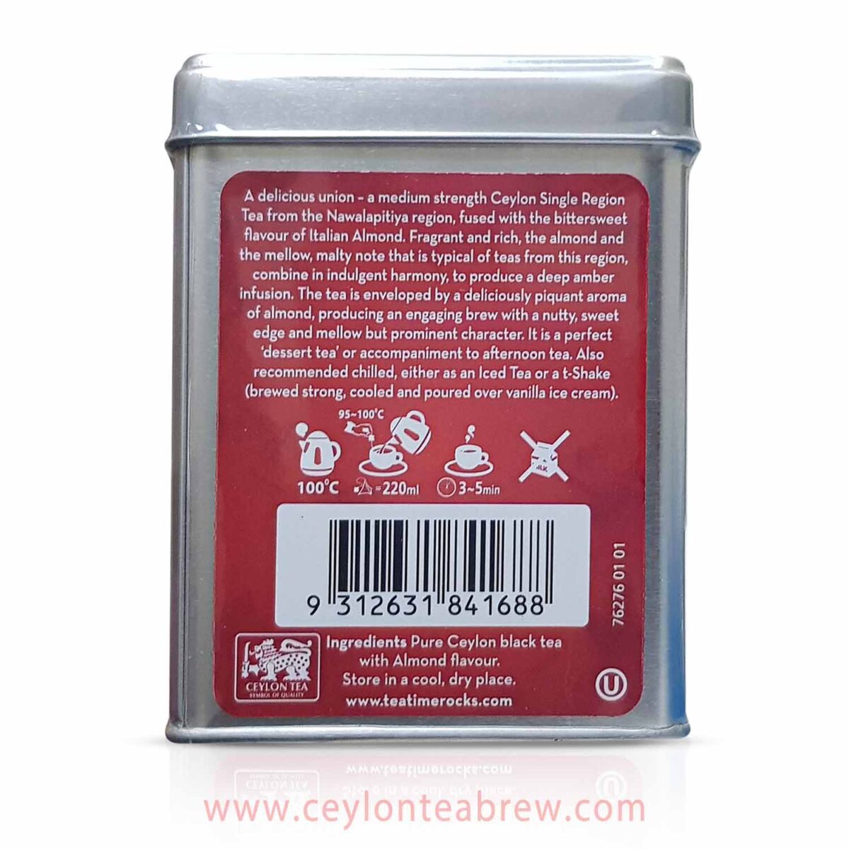 Dilmah Ceylon italian almond loose leaf tea 100g 1