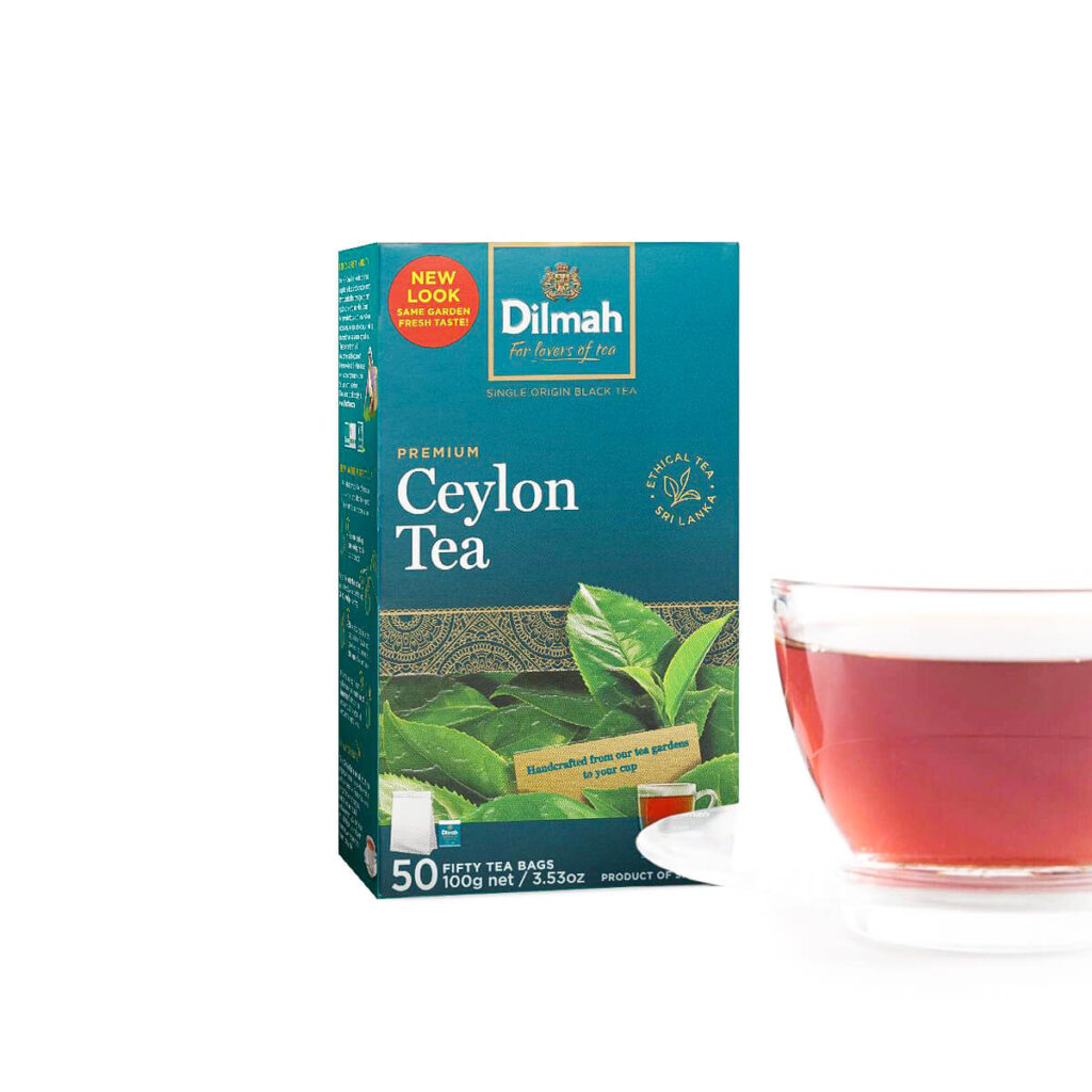 Dilmah Premium Ceylon Black Tea Bags Ceylon Tea Brew