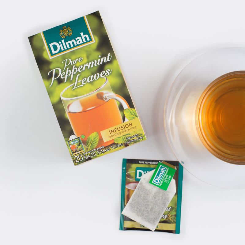 Dilmah Ceylon pure peppermint-leaves tea