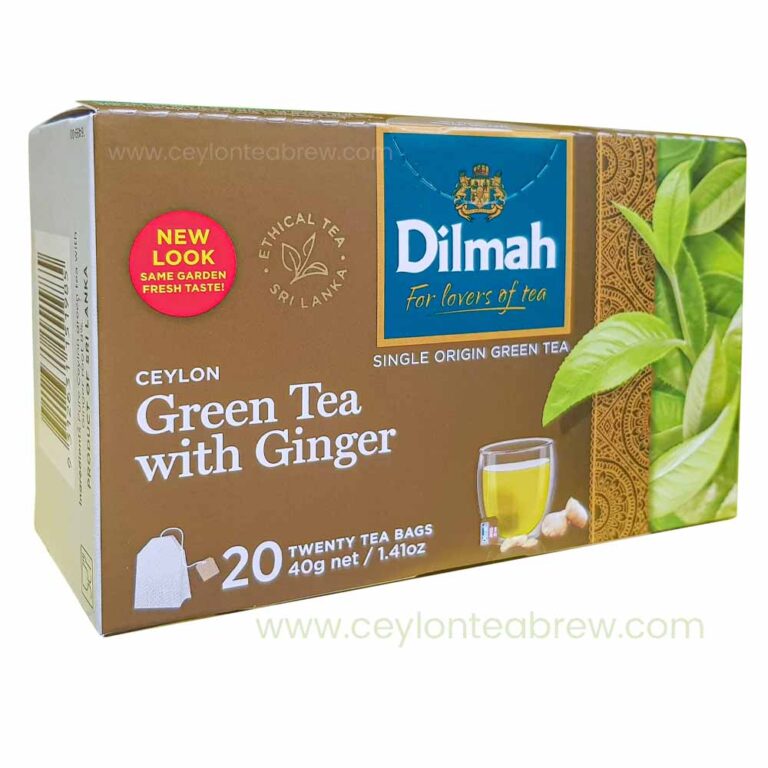 Zesta Ceylon Pure Green Loose Tea Gun Powder Ceylon Tea Brew