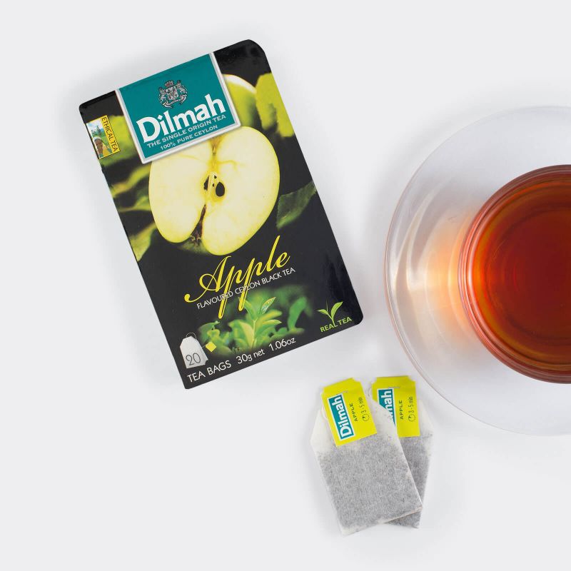 Dilmah apple flavored ceylon black tea (2)