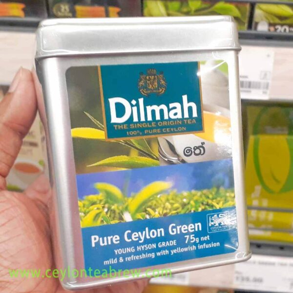 Dilmah Ceylon Pure Green tea leaves