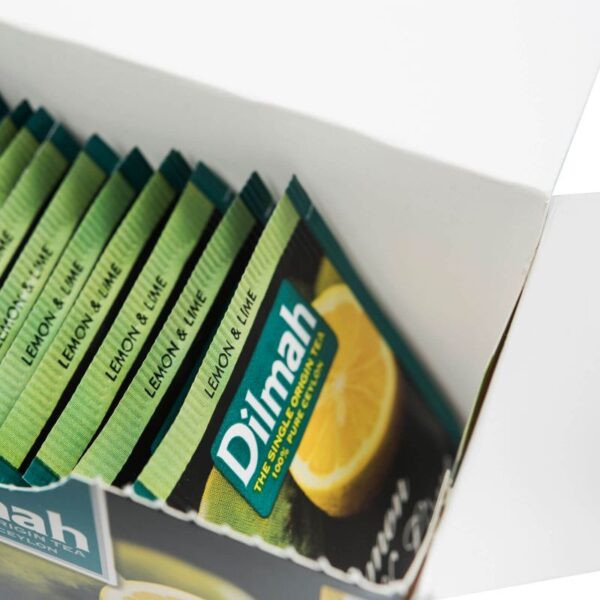 Dilmah Lemon And Lime Flavoured Tea | Ceylon Tea Brew