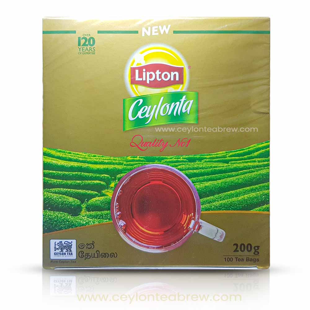 Lipton Ceylon premium black tea bags 200g