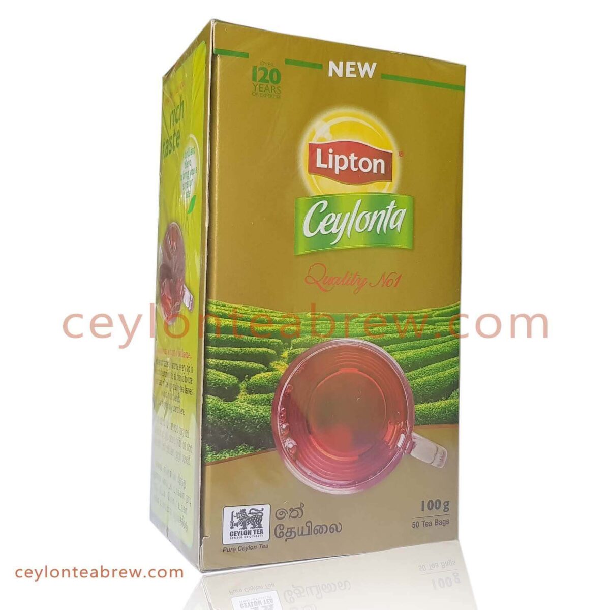 Lipton premium ceylon pure black tea bags