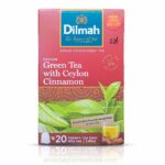 Pure Ceylon Green Tea bags with Ceylon Cinnamon extracts