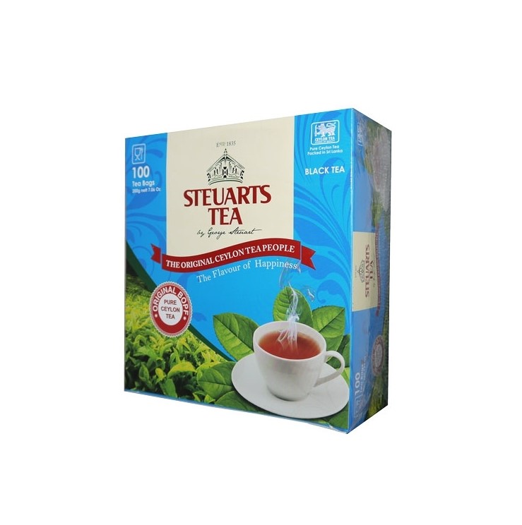 Steuart Premium Ceylon black tea bags 200g