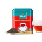 Dilmah English breakfast ceylon tea loose tea in tin caddy