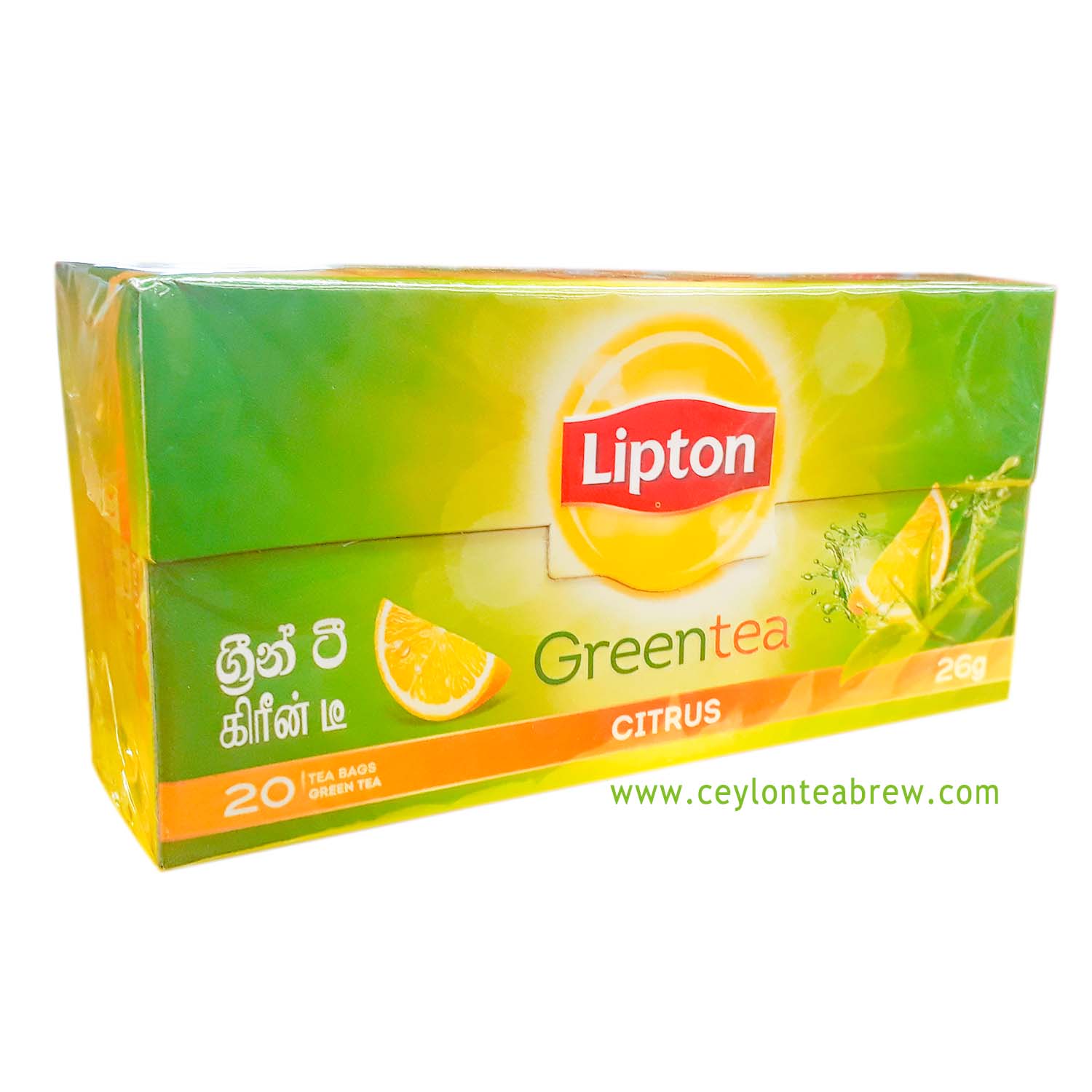 Lipton Ceylon tea Green tea with citus
