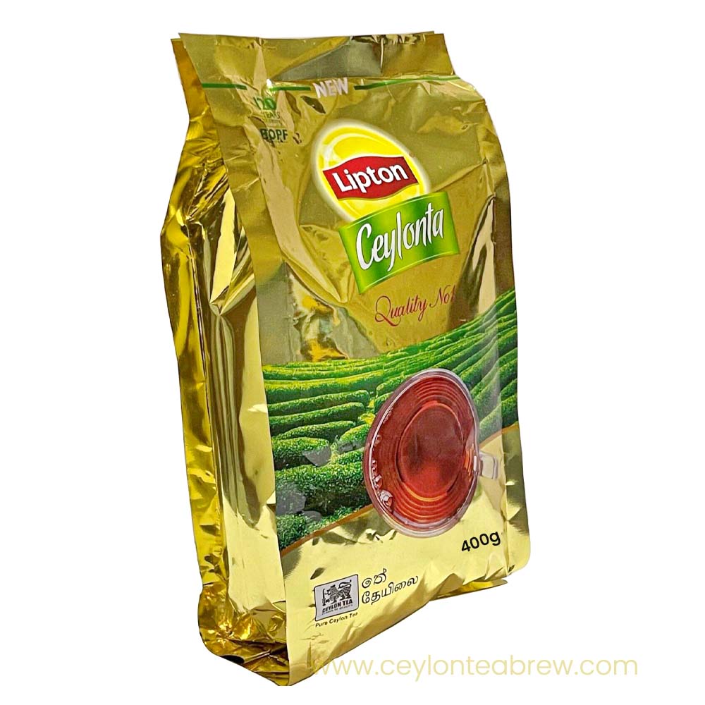 Lipton Ceylon black tea leaf loose tea