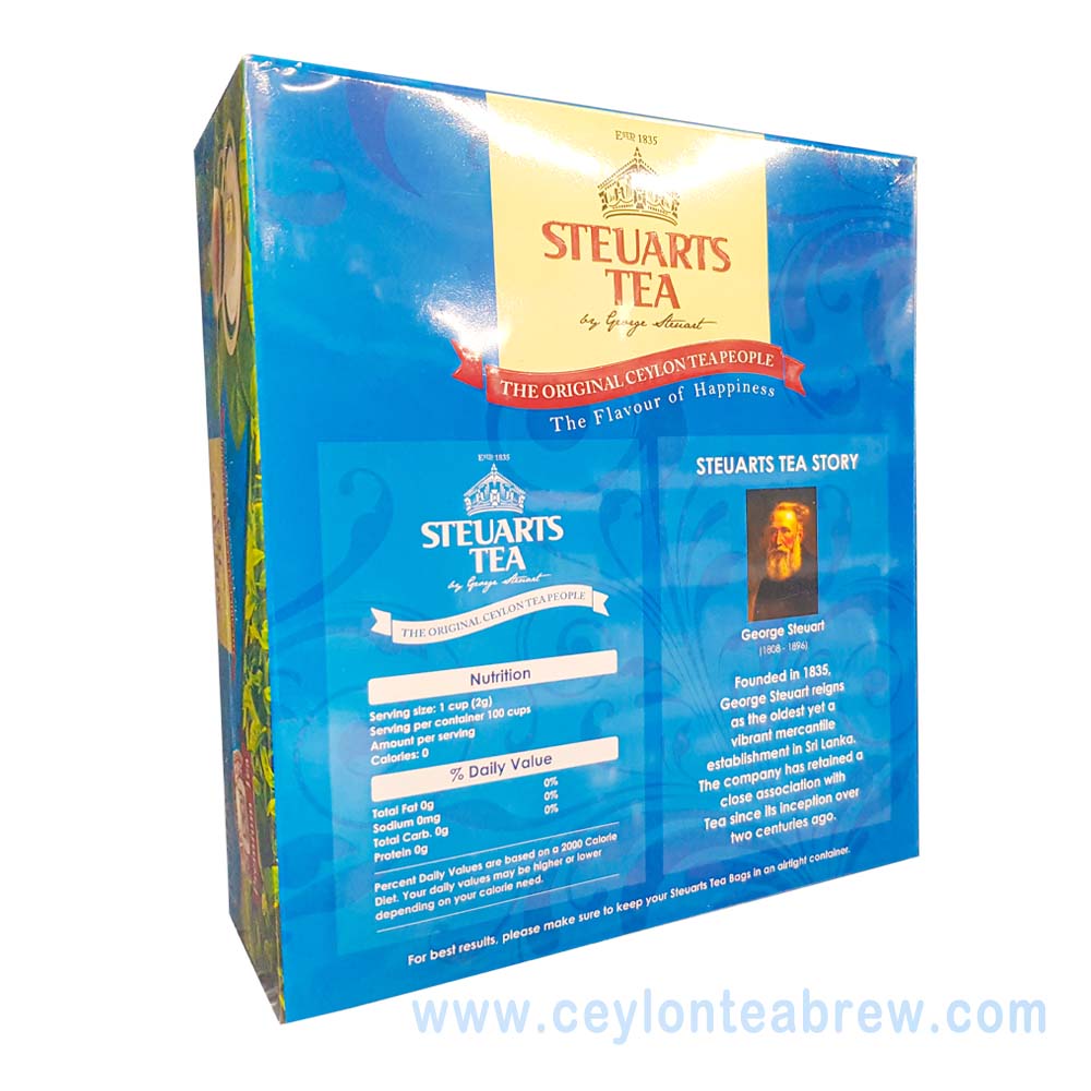 steuart Ceylon Pure black tea bag