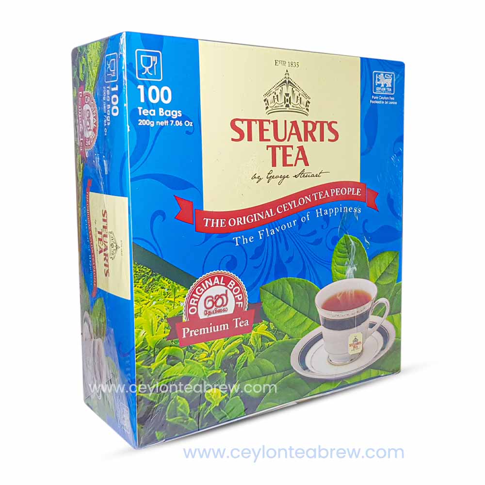 steuart Ceylon Pure black 25 tea bags