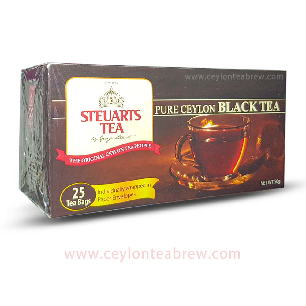 steuarts ceylon pure black tea bags 2