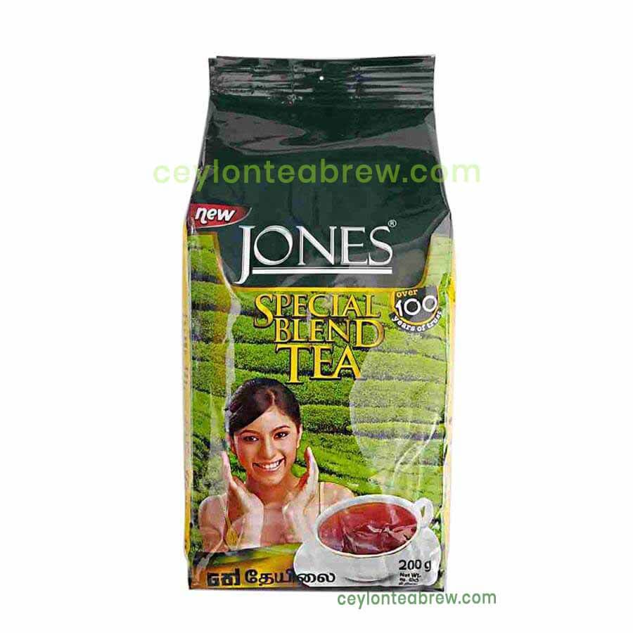 Jones Ceylon BOPF Pure Black tea 200g