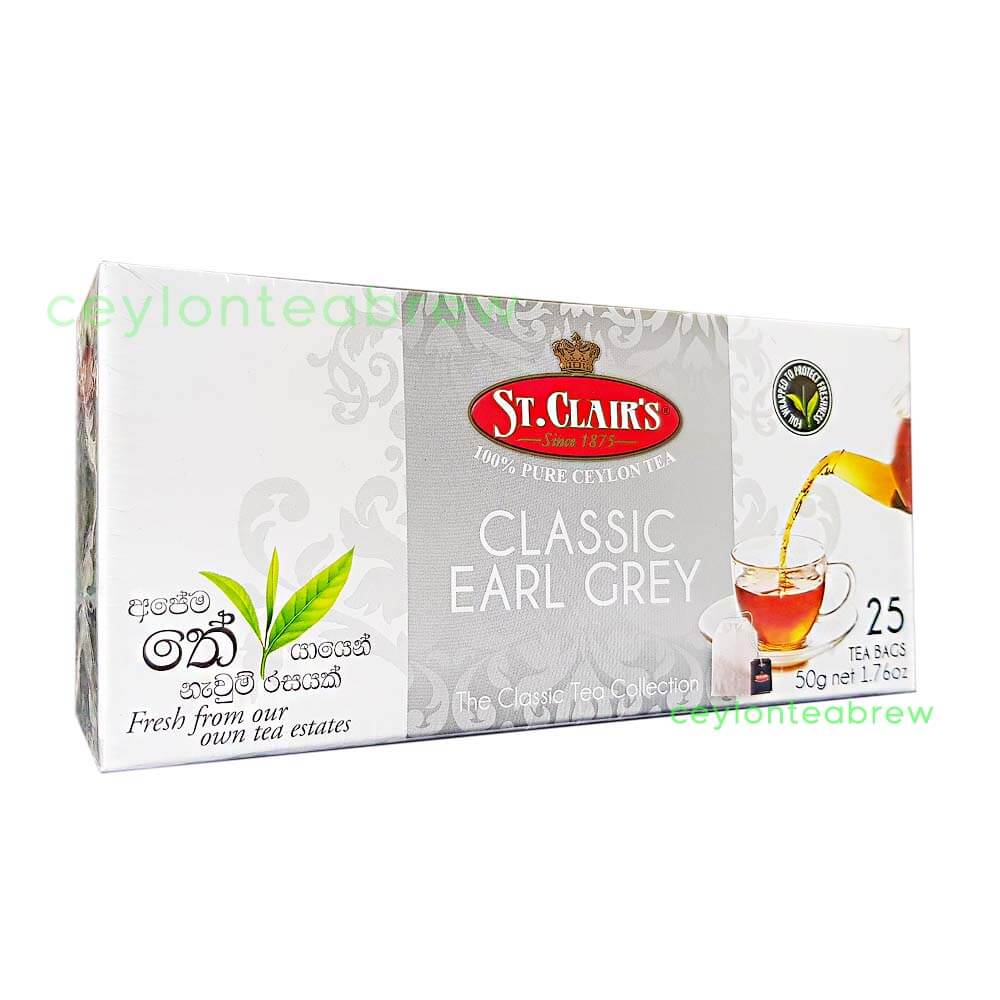 St. Clairs Classic earl grey ceylon tea