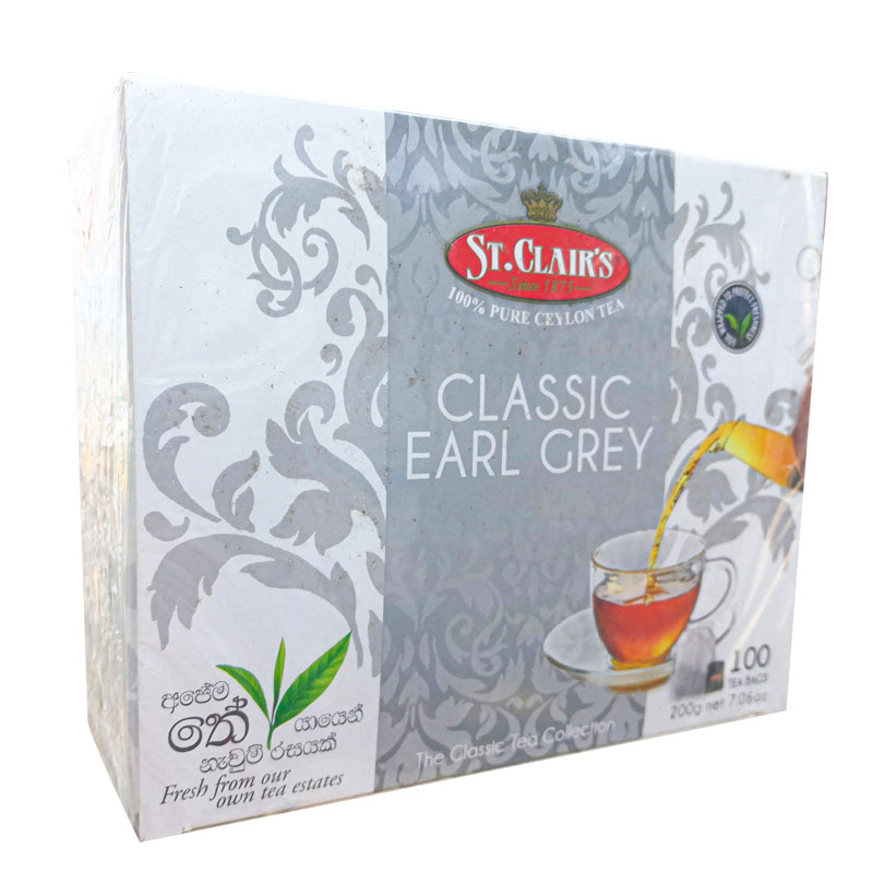St. Clair's Ceylon Earl Grey tea bags