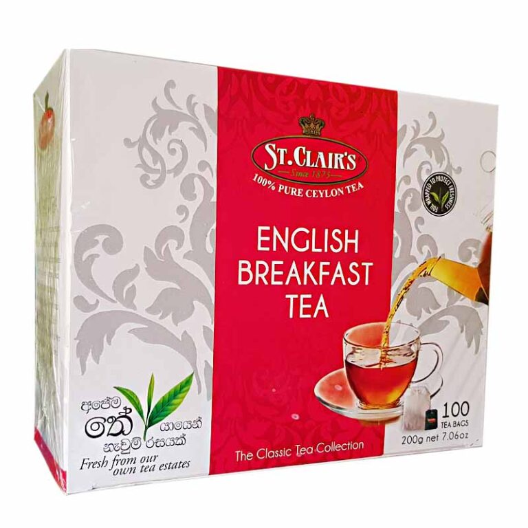 St.Clair's Ceylon Green Tea With Moringa | Ceylon Tea Brew