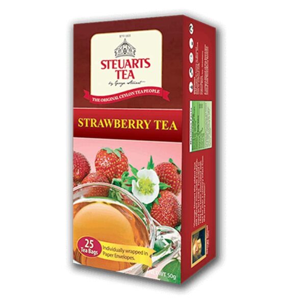 Steuarts strawberry tea