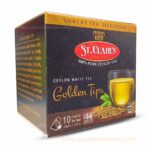 st. clair's pure Ceylon Golden Tips White tea bags