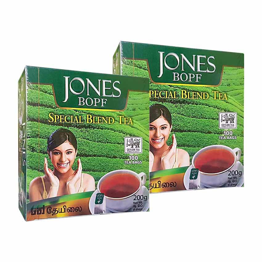Jones ceylon black tea bags