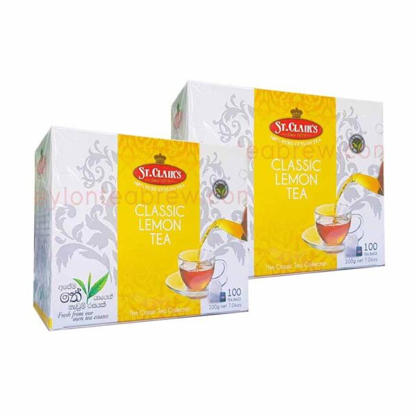 st clair premium ceylon classic lemon tea