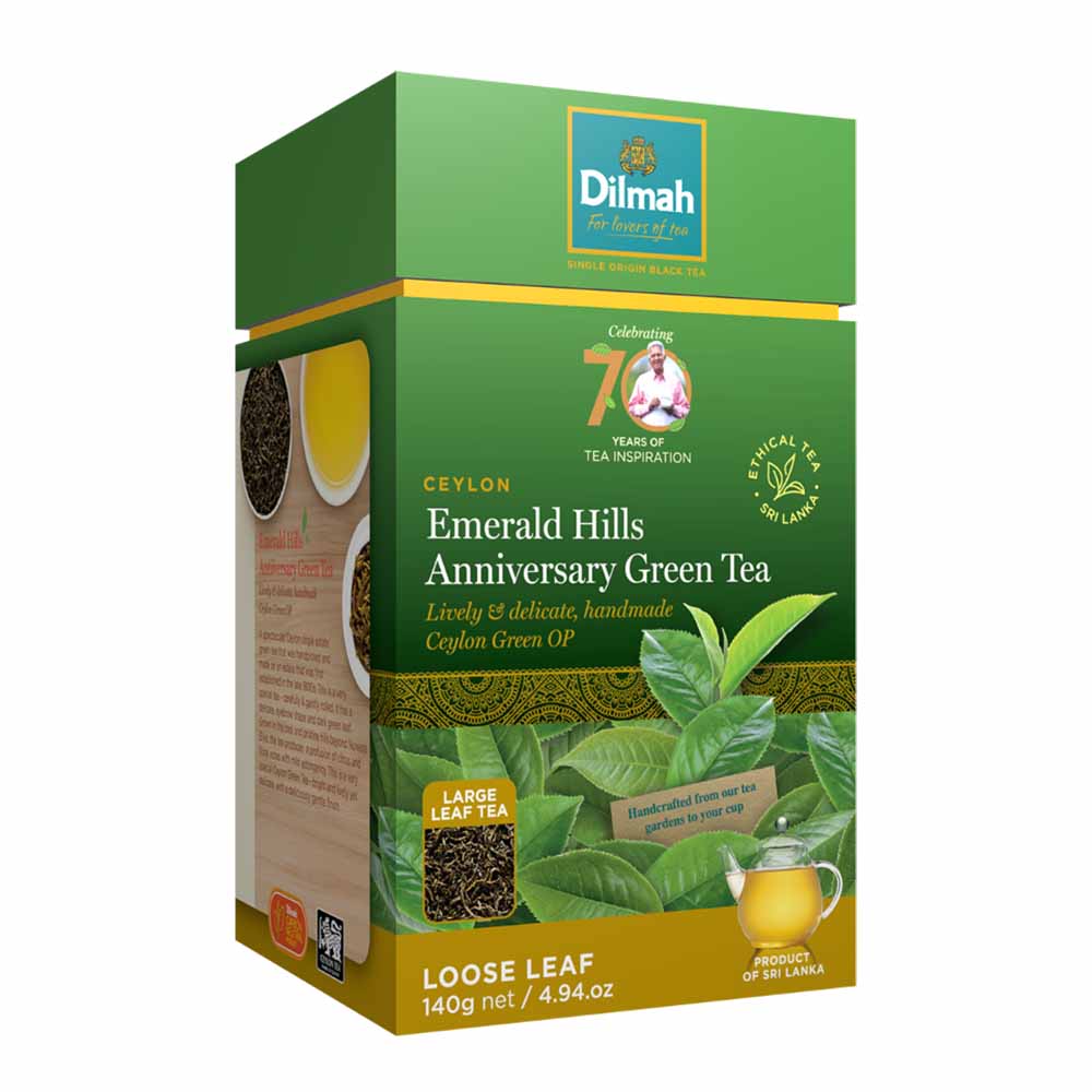 Dilmah Ceylon emerald hills Pure green tea OP