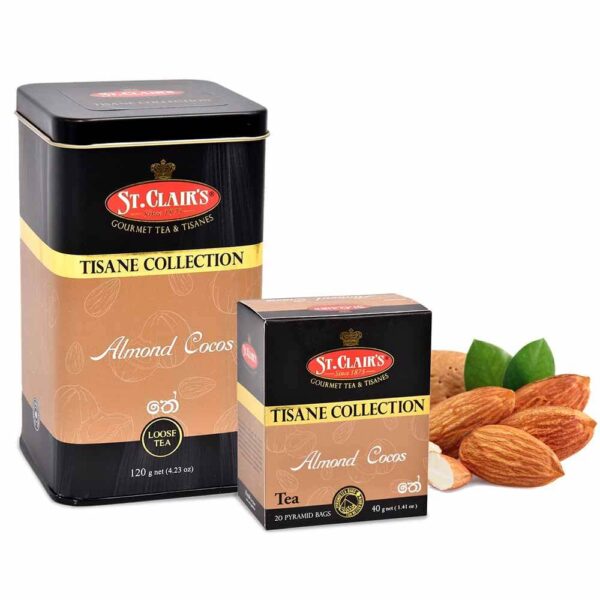 St.Clair's Tisane Ceylon Tea Almond Cocos