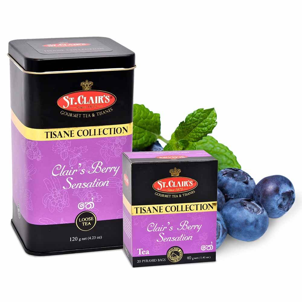 St.Clair's Tisane Clair's Berry Sensation Ceylon Tea