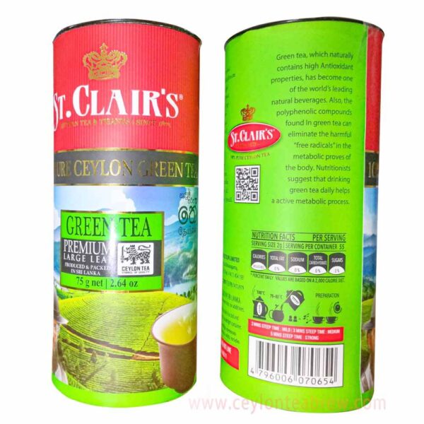 St. Clair Ceylon pure Green tea
