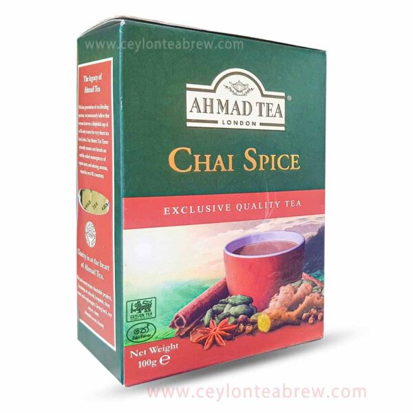Ahmed tea London Chai Spice Loose tea 100 weight