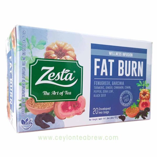 Zesta Natural fat burn tea bags