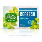 Zesta Ceylon tea Refresh Peppermint tea bags