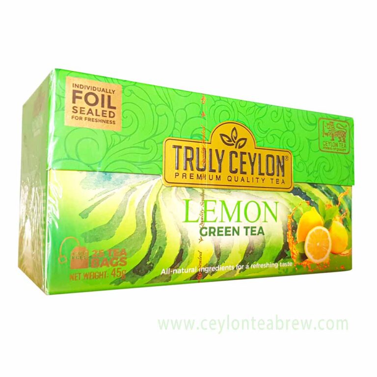 Zesta Ceylon Pure Green Tea Ceylon Tea Brew