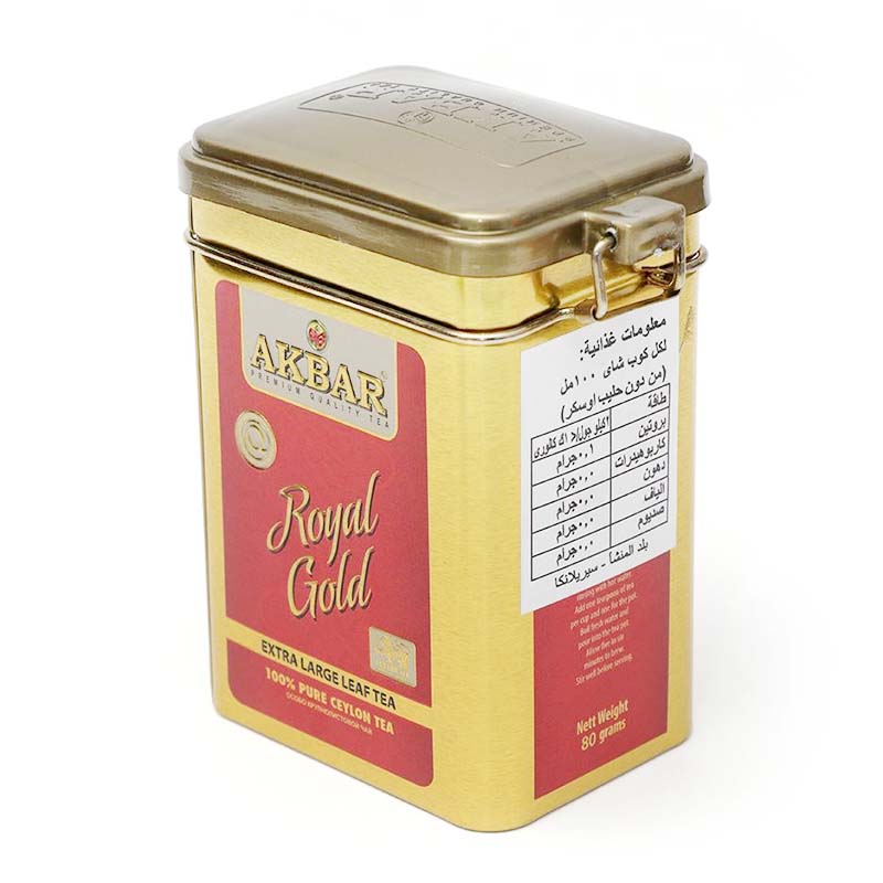 Akbar Ceylon Extra Large Royal gold tea