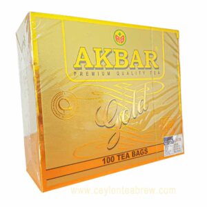 Akbar Ceylon Premium Quality Gold Tea Bags | Ceylon Tea Brew