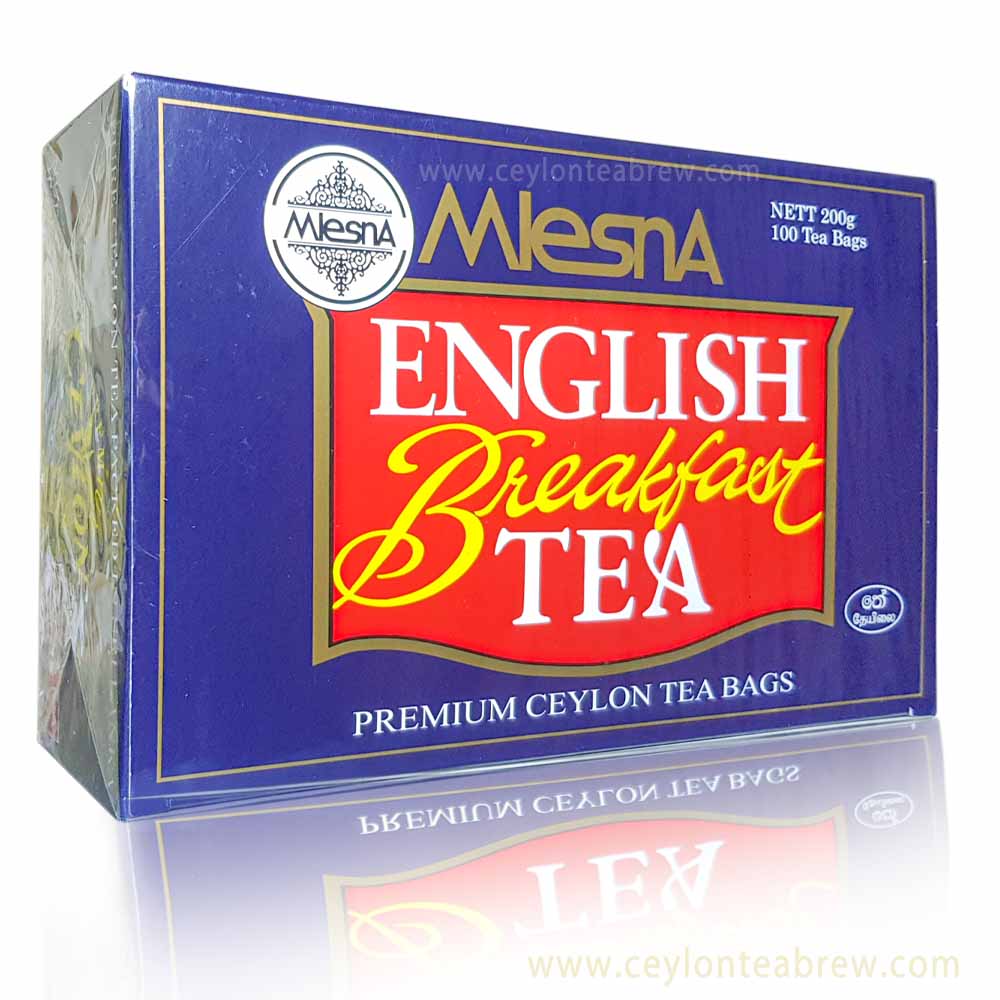 Mlesna Ceylon English breakfast tea bags 200g