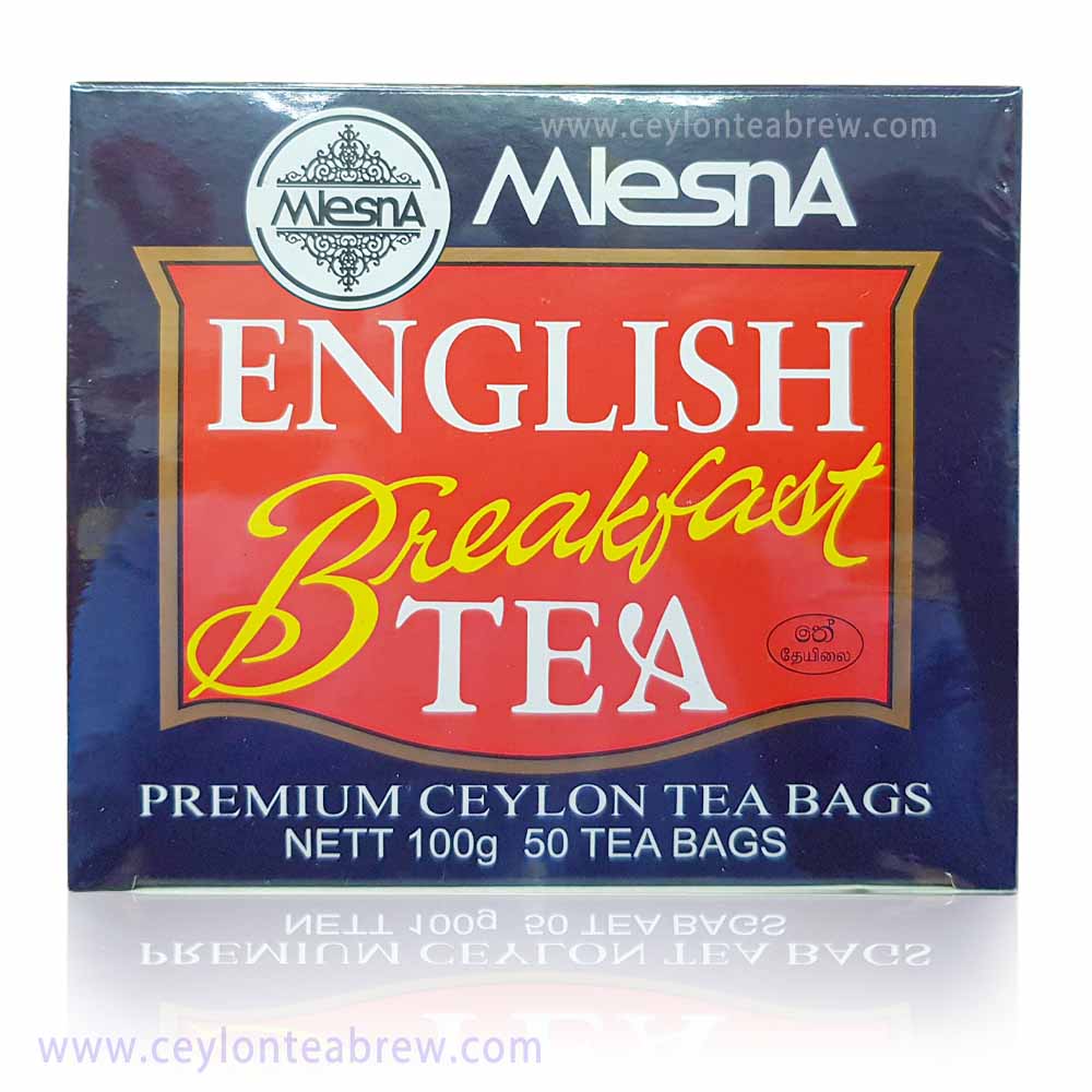 Mlesna Ceylon English breakfast tea bags 50g