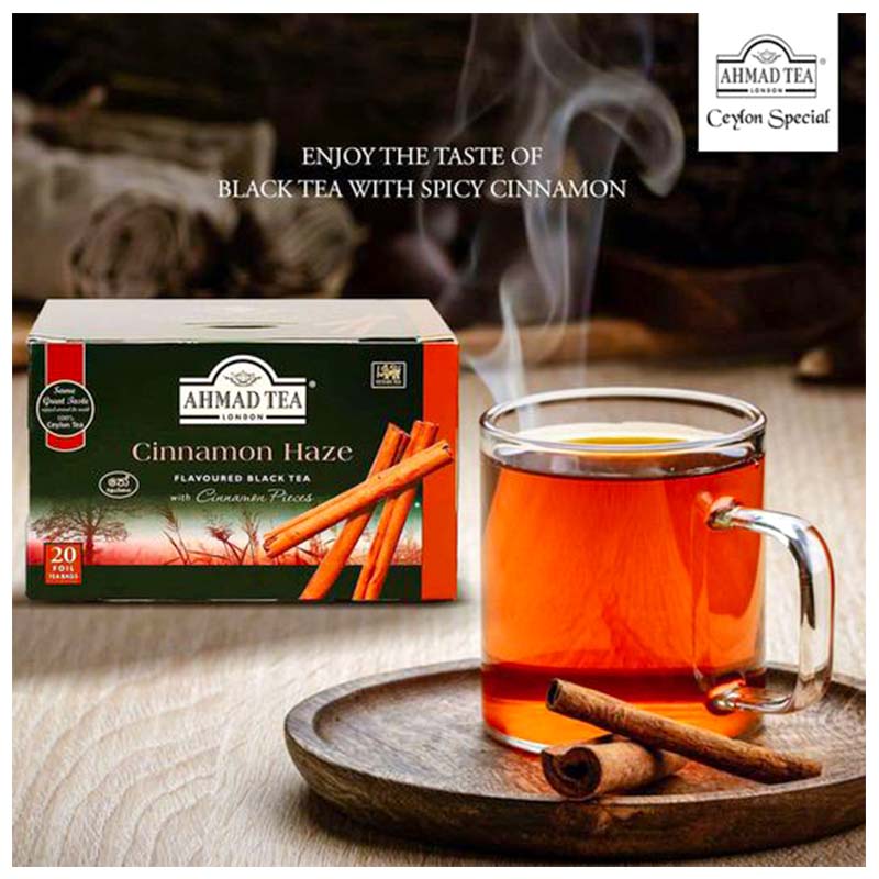 Ahmeda tea London cinnamon haze tea