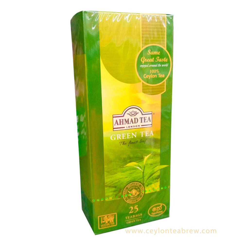 Ahmed Tea London Cinnamon Haze Flavored Black Tea Bags Ceylon Tea Brew