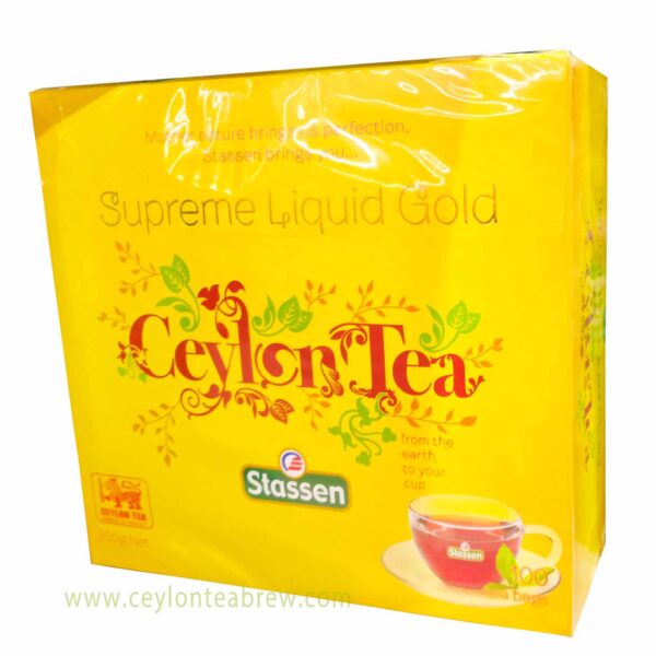 Supreme liquid Gold Ceylon tea bags