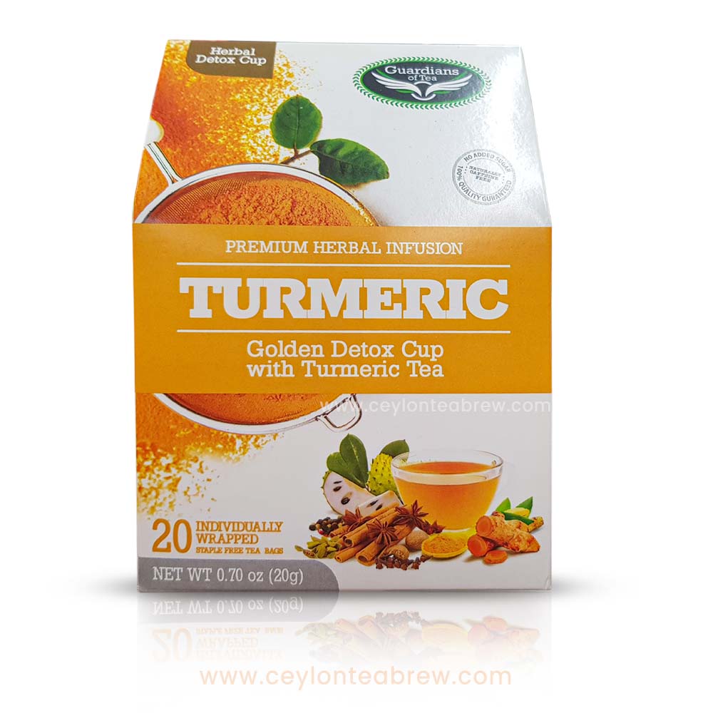 Turmeric herbal infusion Pure Natural Turmeric tea bags