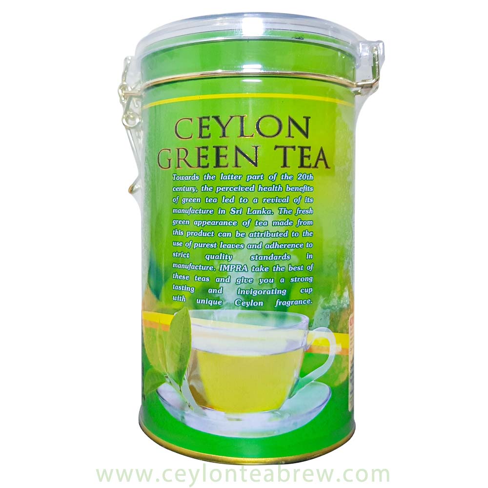 Impra Ceylon Pure Green Tea leaves 200g