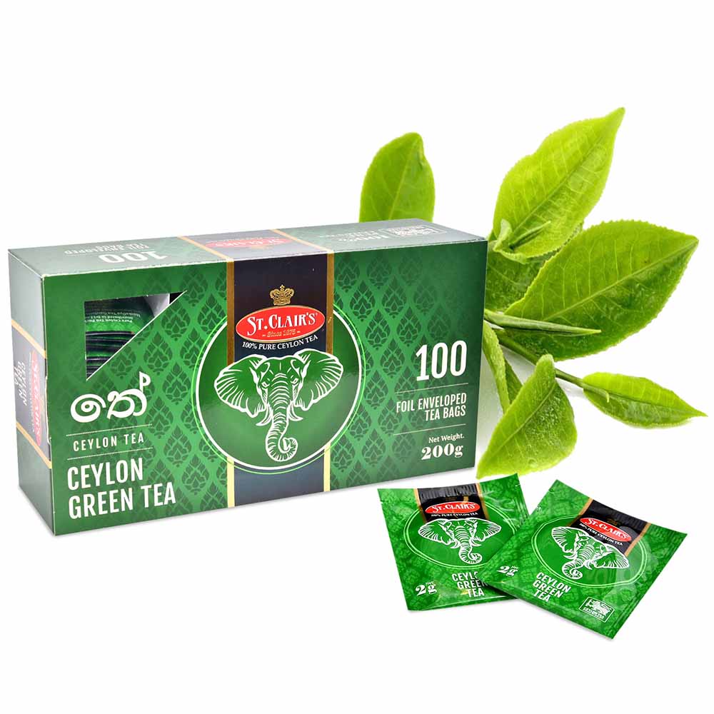 St. Clair's pure Ceylon green tea
