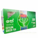 St. Clair's Ceylon Pure green tea enveloped bag