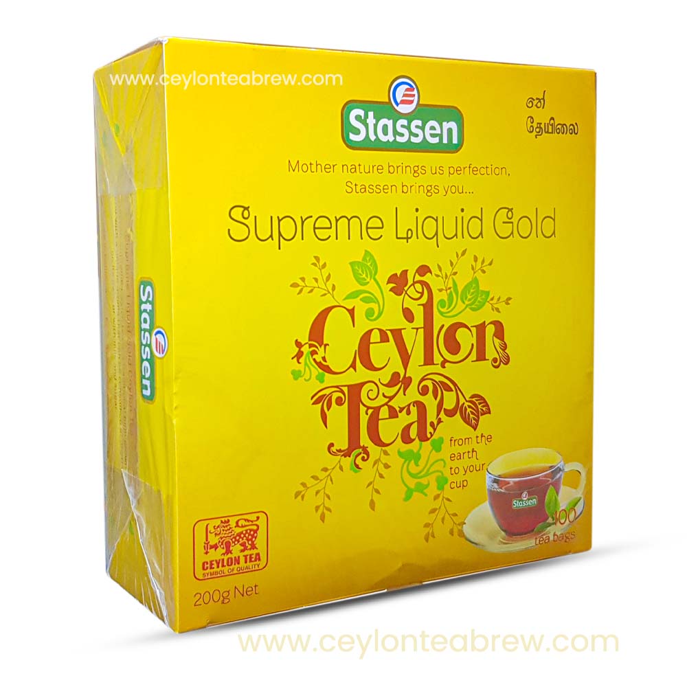 Stassen Ceylon supreme liquid gold tea bags