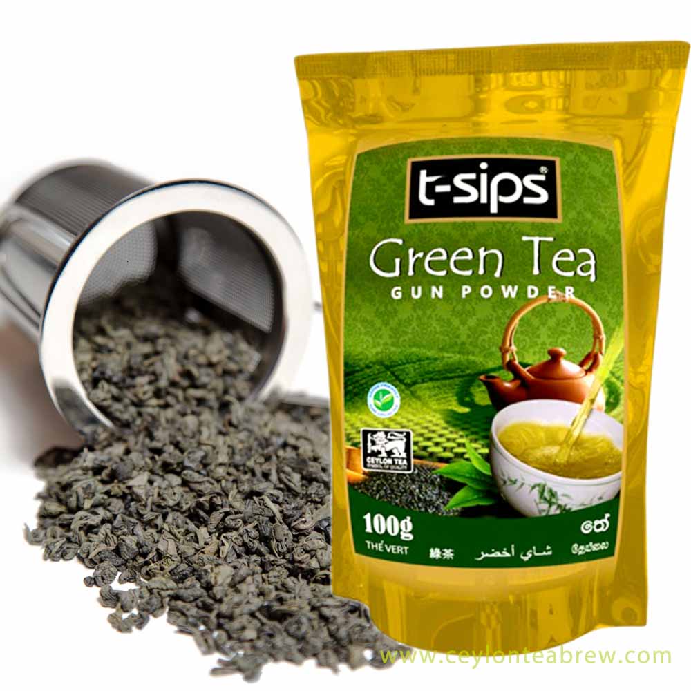 T-sips Green Tea Gun Powder