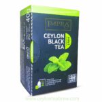 impra Ceylon Black tea with Mint flavor bags