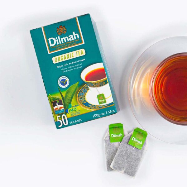 Dilmah Pure ceylon Organic tea without artificial rich strength